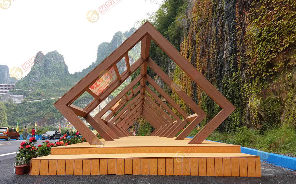 廣西弄拉廊架、棧道